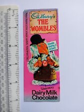 Vintage cadbury wombles for sale  BOURNE