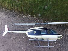 Used, Kavan Kit Built RC Helicopter Bell Jet Ranger Air Police Gas Powered for sale  Shipping to South Africa