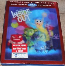 Disney Pixar: Inside Out Ultimate Collector's Edition ~(Blu-Ray, Blu-Ray 3D DVD) comprar usado  Enviando para Brazil