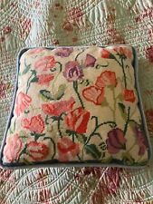 Tapestry wool cushion for sale  ANDOVER