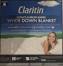 Cobertor branco Claritin Ultimate Allergen Barrier comprar usado  Enviando para Brazil