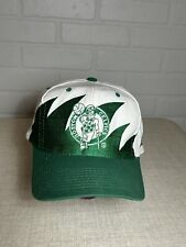 Chapéu raro vintage Celtics Sharktooth logotipo atlético Boston NBA SnapBack comprar usado  Enviando para Brazil