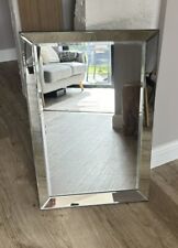 Glass frame mirror for sale  SOUTH CROYDON