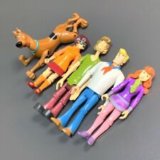 5 Scooby Doo Mystery Solving 5'' Action Figure Set Fred Shaggy Daphne Velma Toys for sale  Shipping to United States