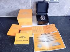 Usado, 2007 GENTS BREITLING 44 CHRONOMAT EVOLUTION B13356 QUASE EM PERFEITO ESTADO COM CAIXA DE PAPÉIS comprar usado  Enviando para Brazil