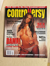 2002 vol.3 #4 revista Controversy LeeAnn Tweeden capa sexy Nina Kacorowski comprar usado  Enviando para Brazil