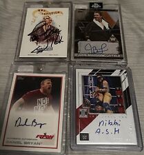 Lot wwe autographed for sale  Shipping to Ireland