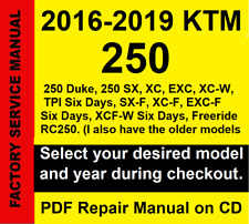 Ktm 250 repair for sale  Corinth