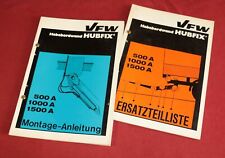 Montageanleitung vfw hubfix gebraucht kaufen  Estorf