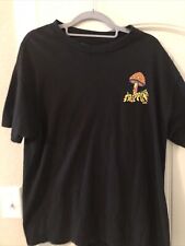 Camisa DGK para hombre negra Trippin hongos gráficos patinador camiseta brillante mediana segunda mano  Embacar hacia Argentina