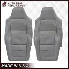 2002 2003 2004 2005 Ford Excursion Limited Replacement Leather Seat Cover Gray for sale  Shipping to South Africa