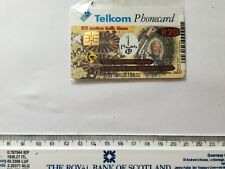NELSON MANDELA - TELKOM PHONE CARD - 80TH BIRTHDAY RAND 20 CARD -UNUSED, used for sale  Shipping to South Africa