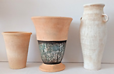 Vase clay cream for sale  UK