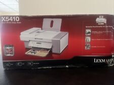 Usado, Impresora de inyección de tinta 3 en 1 color Lexmark X5410 con copia, escaneo y copiadora de fax segunda mano  Embacar hacia Argentina
