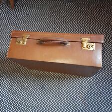Vintage suitcase brown for sale  CANTERBURY