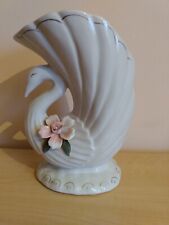 Ceramic swan shaped for sale  WIGSTON