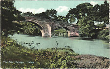 Cartão postal The Old Bridge Ilkley Yorkshire Shureys D405, usado comprar usado  Enviando para Brazil