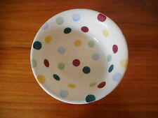 2 x EMMA BRIDGEWATER Polka dot breakfast/cereal bowls for sale  EXETER