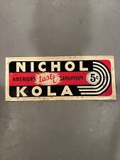 Vintage original nichol for sale  Salt Lake City
