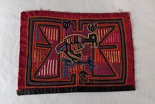 Vintage Mola Bird Panamá Kuna Arte Folclórica Indiana Têxtil Costurada à Mão Brilhante!, usado comprar usado  Enviando para Brazil