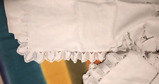 Parure lenzuola ricamate usato  Asciano