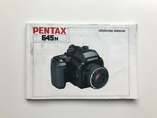 Pentax 645n instruction for sale  MANCHESTER
