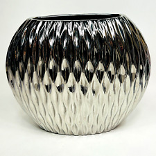 Oval silver vase for sale  Norristown