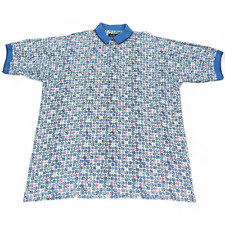 Usado, Camisa polo masculina vintage anos 90 Sun Wear tamanho XL colorida manga curta casual comprar usado  Enviando para Brazil