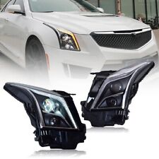 Faróis de LED para Cadillac ATS 2013-2019 conjunto de lâmpada frontal animação inicialização comprar usado  Enviando para Brazil