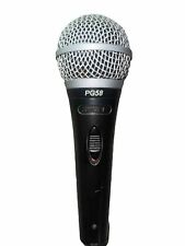 Usado, Microfone vocal dinâmico cardioide SHURE PG58 usado testado funcionando com cabo comprar usado  Enviando para Brazil