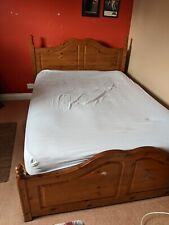 pine double bed for sale  GLOUCESTER