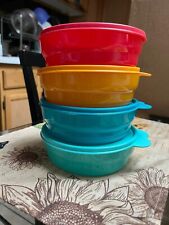 Tupperware VENDA Tupperware micro-ondas reaquecer tigelas de cereais com selos comprar usado  Enviando para Brazil