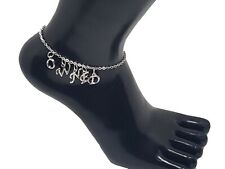 Sexy owned anklet for sale  Shipping to Ireland