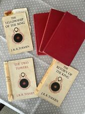 Very Rare! 3 Lord of the Rings Trilogy Tolkien Hardback Books 3rd & 5th editions comprar usado  Enviando para Brazil