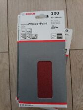 Bosch sanding sheets for sale  PETERBOROUGH