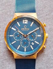 Mens Obaku Chronograph for sale  Shipping to South Africa
