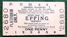 Platform ticket epping for sale  UK