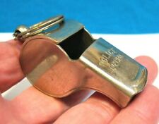 VINTAGE SILVER POLICE SPECIAL WHISTLE  for sale  Shipping to Canada
