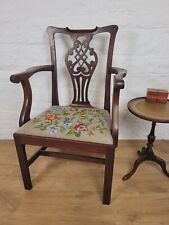 Victorian armchair chippendale for sale  SKIPTON