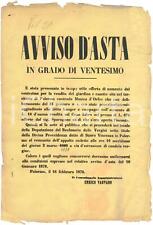 1870 palermo vendita usato  Italia