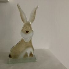 Handmade glass rabbit for sale  HAYWARDS HEATH