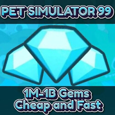 Pet simulator gems for sale  LEICESTER