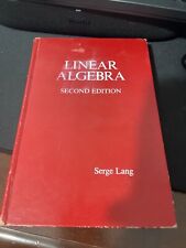 Álgebra Linear por Serge Lang Capa Dura Segunda Edição comprar usado  Enviando para Brazil
