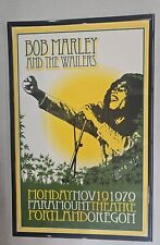 Pôster concerto Bob Marley 1979 Portland 11 X 17 emoldurado comprar usado  Enviando para Brazil