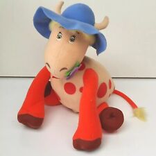Retro Magic Roundabout Talking 10" High Ermintrude The Cow Plush Toy. 2004 Used  for sale  BURNTWOOD