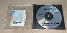 Used, MICROSOFT ENCARTA ENCYCLOPEDIA 2004 STANDARD CD for sale  Shipping to South Africa