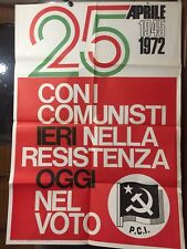 Manifesto originale 1972 usato  Viterbo