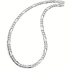 Colar de corrente quente de prata esterlina 925 joias da moda 6 mm presente para homens mulheres, usado comprar usado  Enviando para Brazil