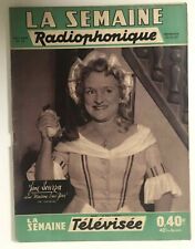 Semaine radiophonique 1960 d'occasion  Hagondange