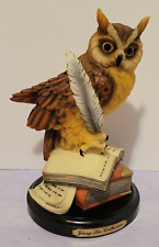Owl statue fanconi for sale  Shipping to Ireland